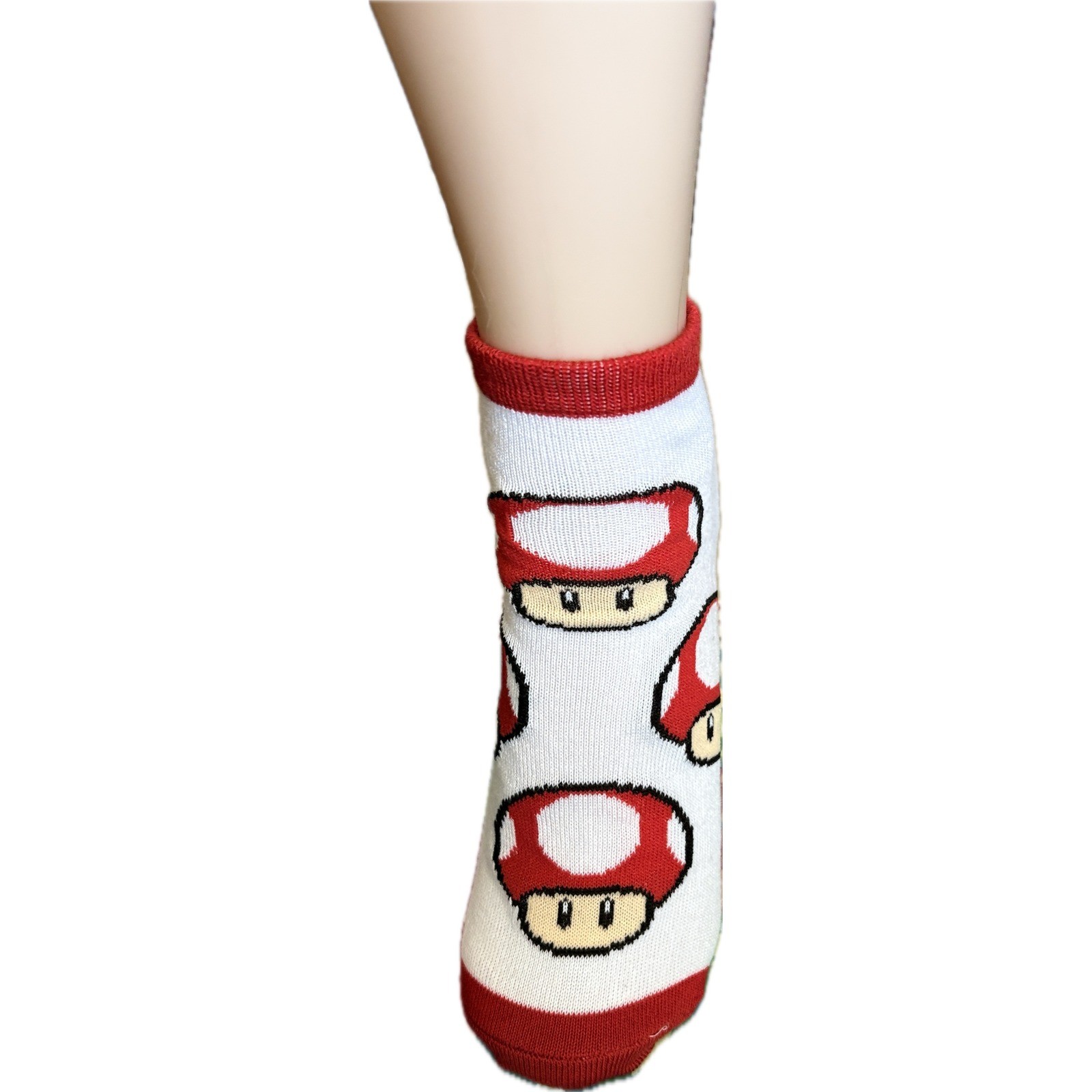 Nintendo Unisex Super Mario Bros Iconic Graphic Socks Bundle 3 Pairs Size 10-13