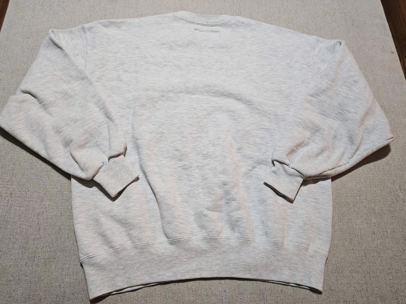 Vintage Auburn University Crewneck Russell Athletic L Embroidered Made USA