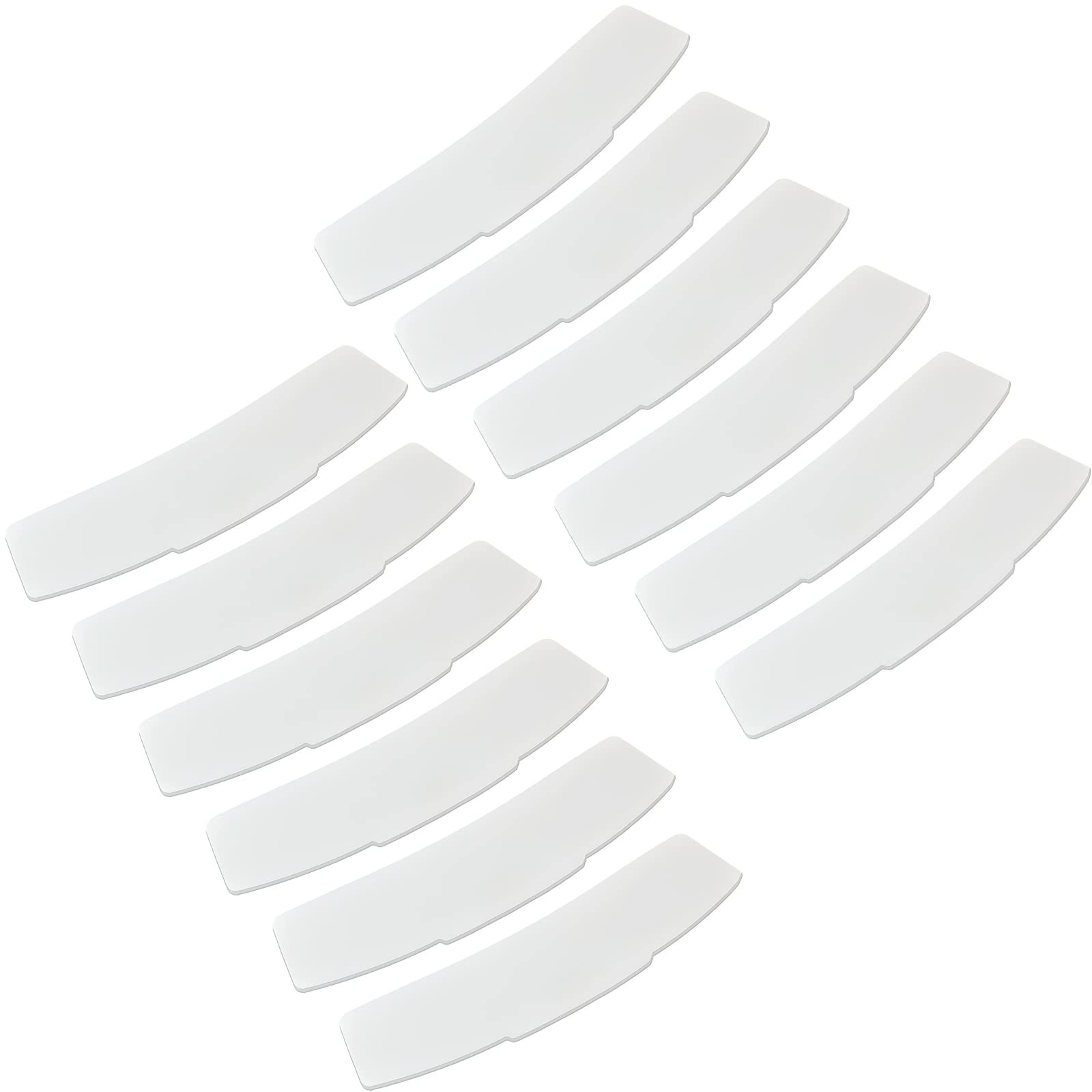 Hercicy Tab Collar approx. 14 x 3.2 x 5 cm/ 5.51 x 1.26 x 1.97 inches, White