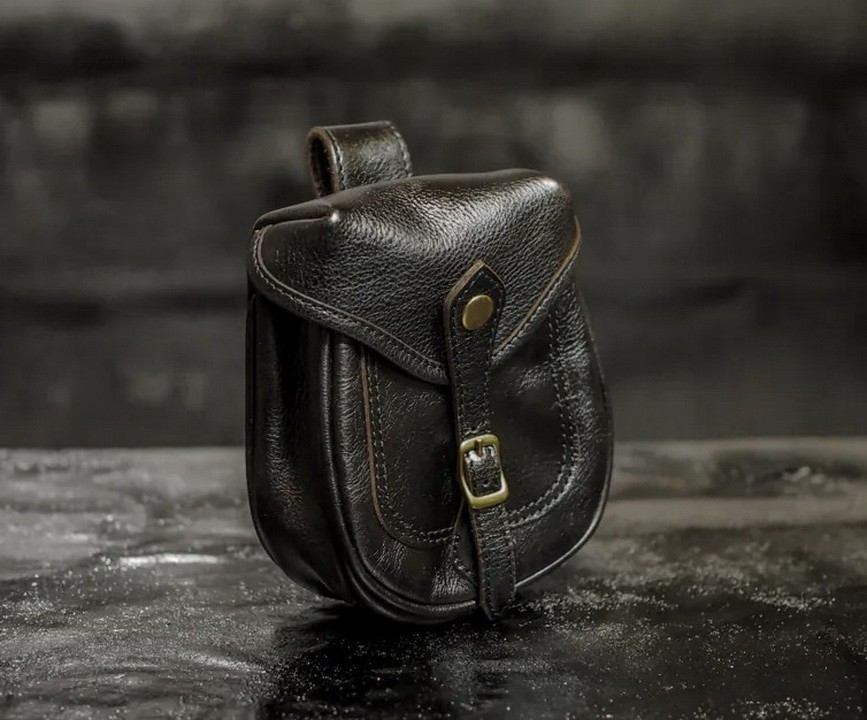 Alaska Outfitters Hand Distressed Leather Waist Pouch Packs Redmoon Vasco
