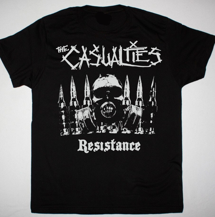The casualties shirt, Resistance, punk rock band shirt, gift for fan TE7738