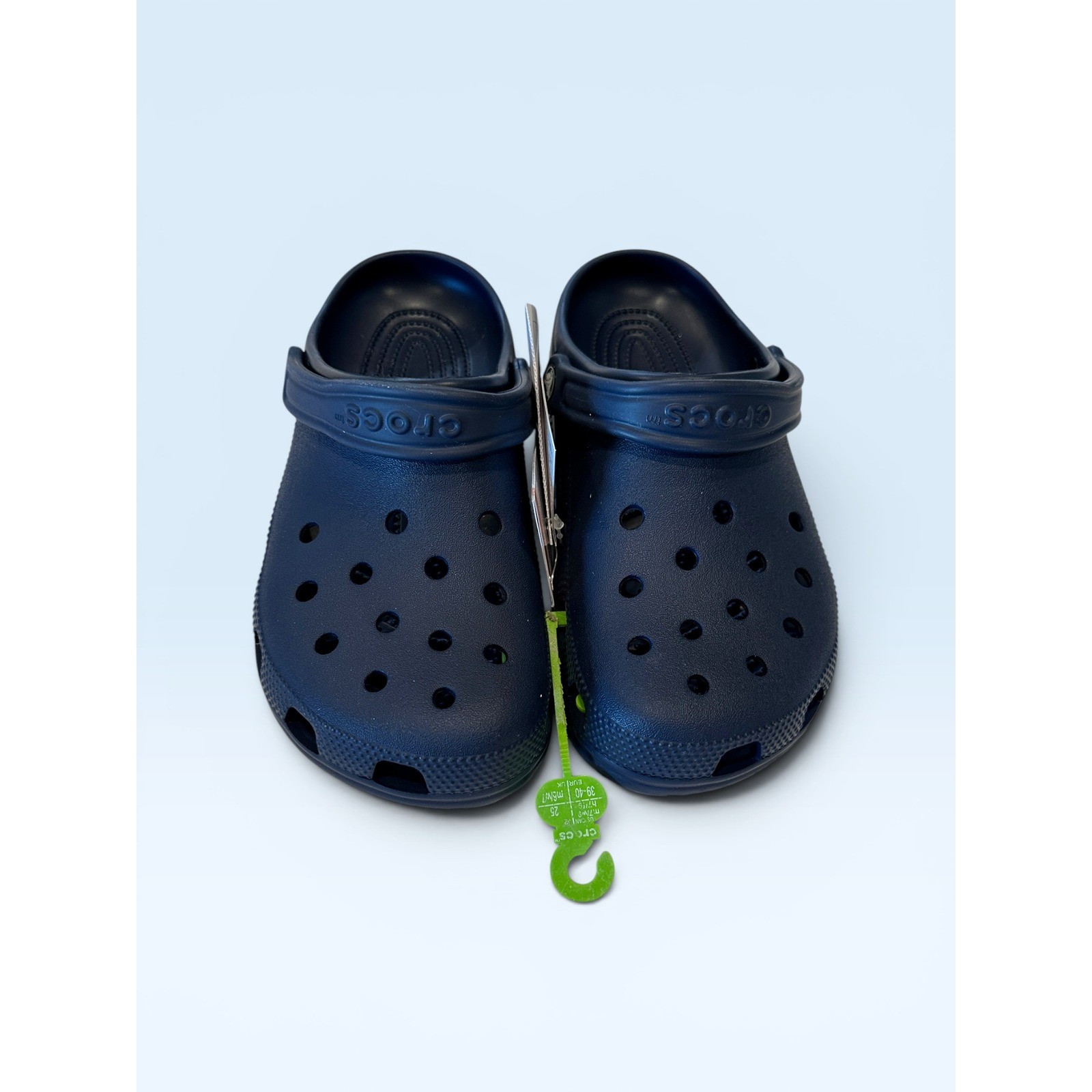 Crocs Classic Clog Dark Blue Navy Unisex M7 W9 Slip On Comfort Shoe 10001-410