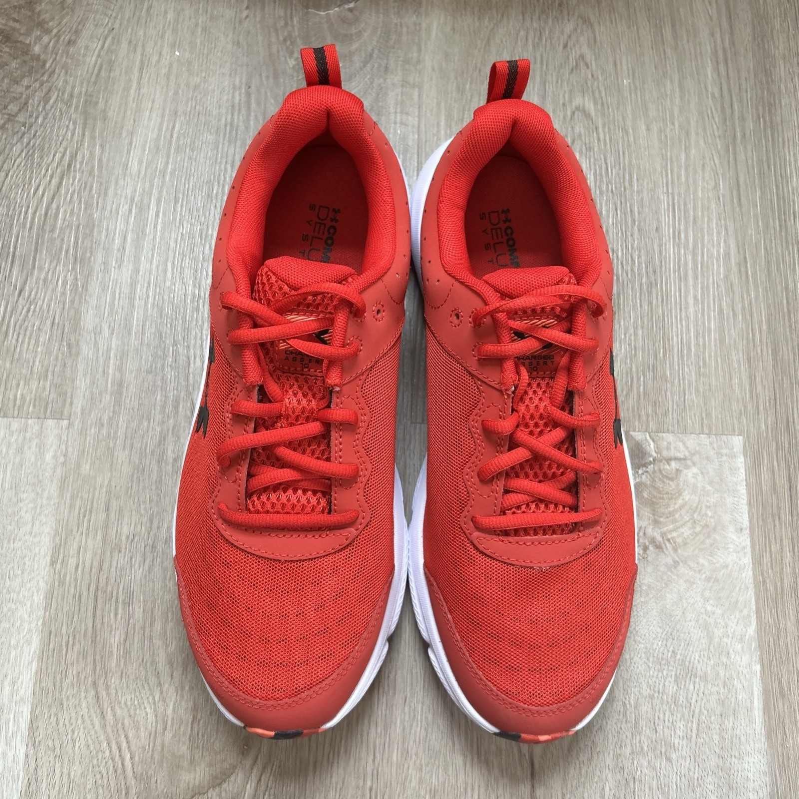 Under Armour Charged Assert 10 Mens 9 Running Shoes Red Sneakers 3026175-600
