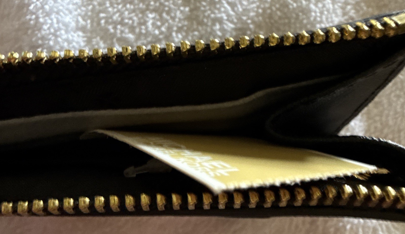 Michael Kors Jet Set Travel Leather Zip ID Card Case Key Ring Black 35F7GTVT1L