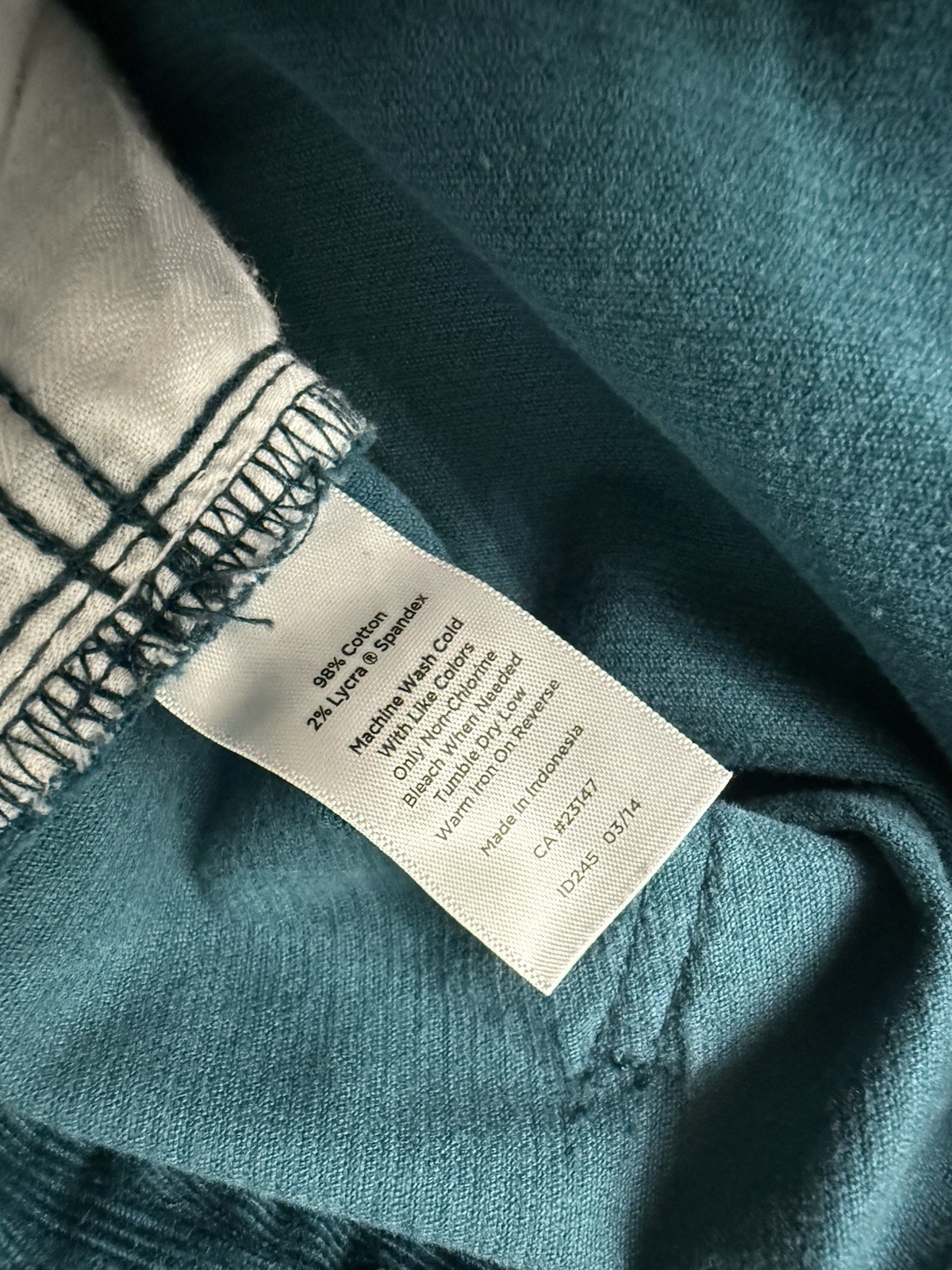Talbots Heritage Corduroy Pants Cotton 10