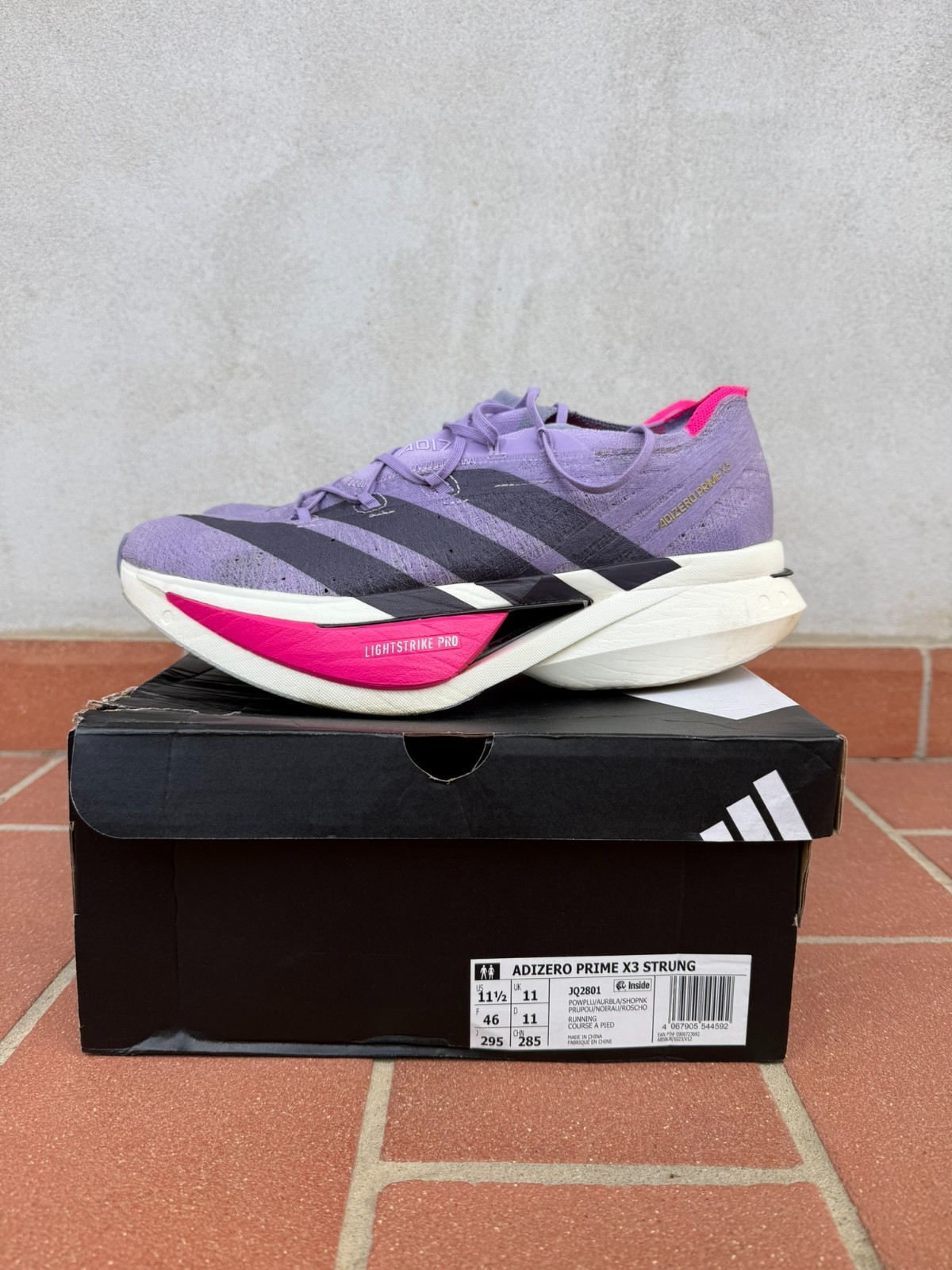 Adidas Adizero Prime X3 Strung – M – US 11.5