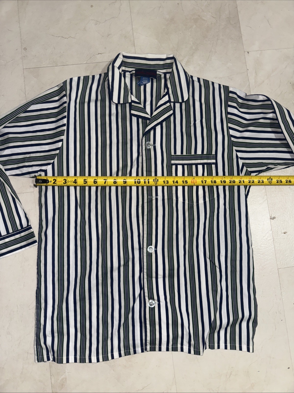 Weldon Made In Dominican Republic Long Sleeve Cotton Poly Blend