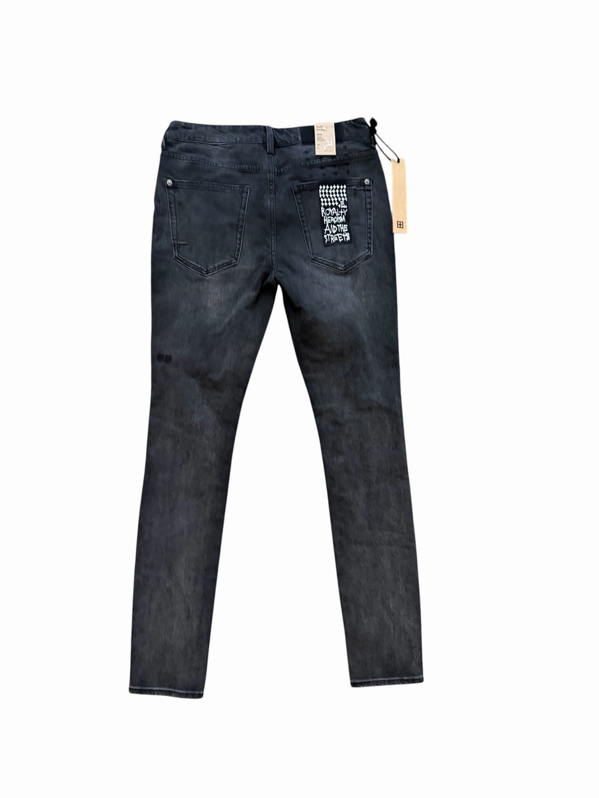 Ksubi Van Winkle Asher Black Krown Skinny Jeans Mens $280 Size 32×32 (32/32)