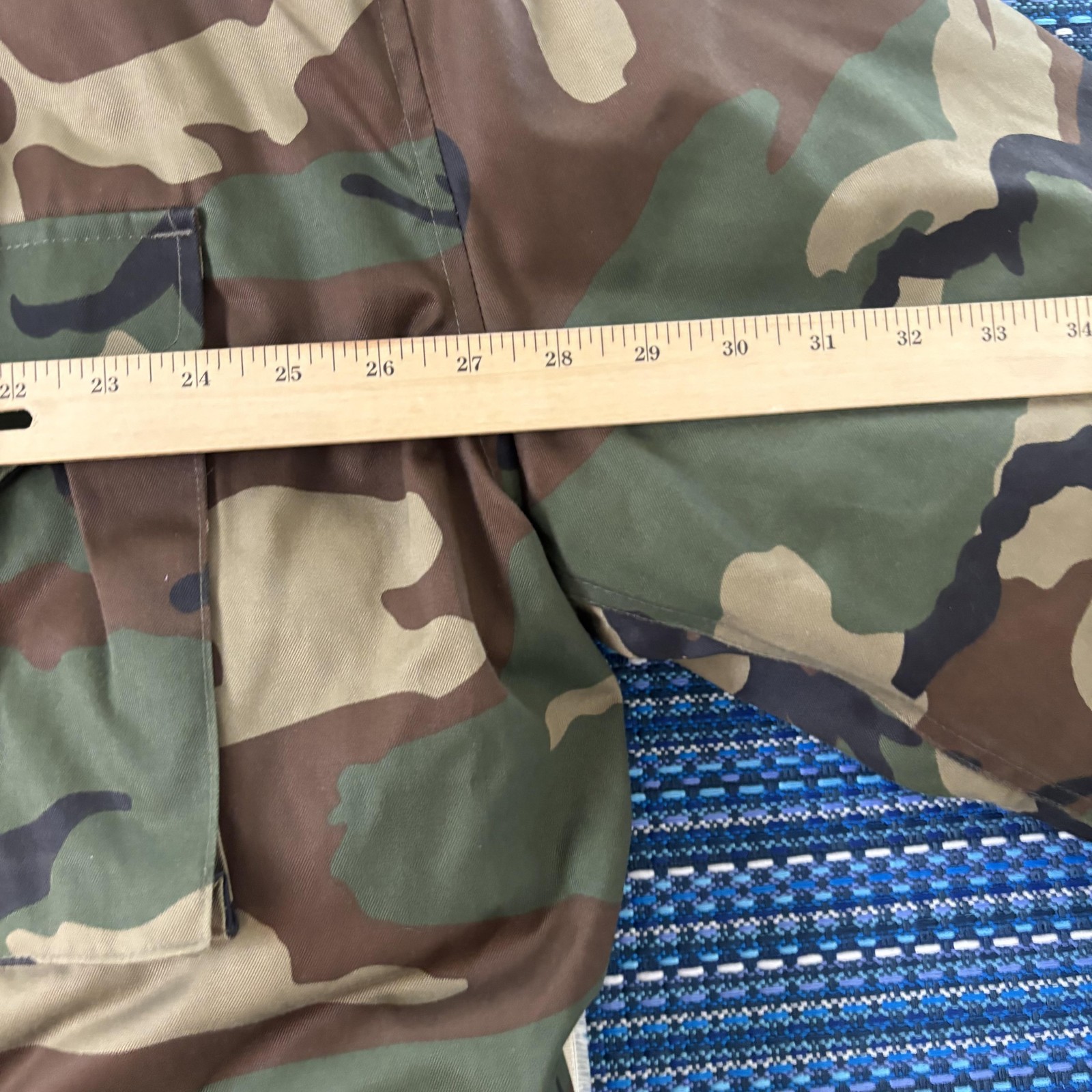 Mil-Tec Sturm Coat Mens 3XL Woodland Camo Cold Weather Field with Liner Military