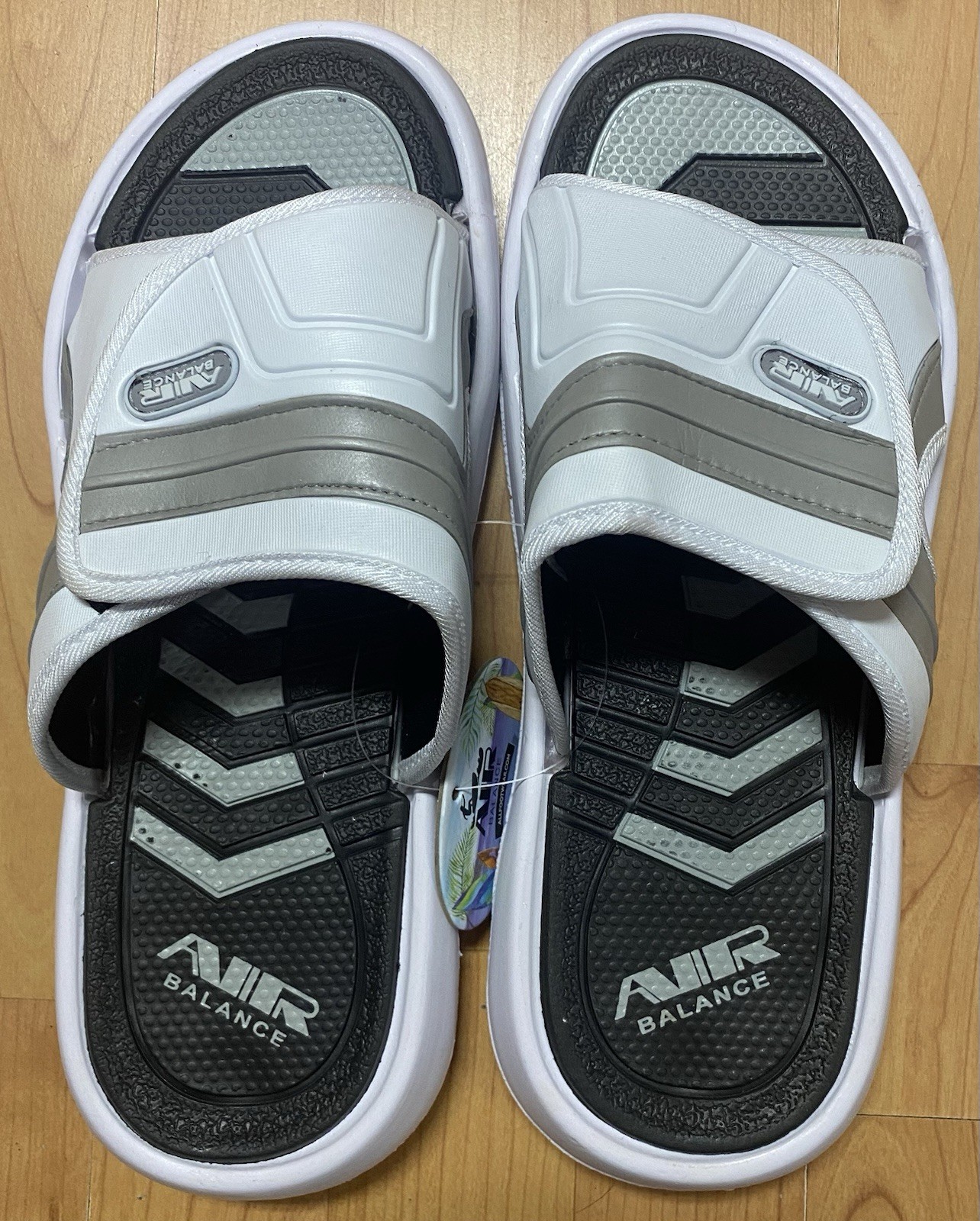 Air Balance Flip Flops Adjustable Slide Sandals Men’s Size 8 9 10 11 12 13