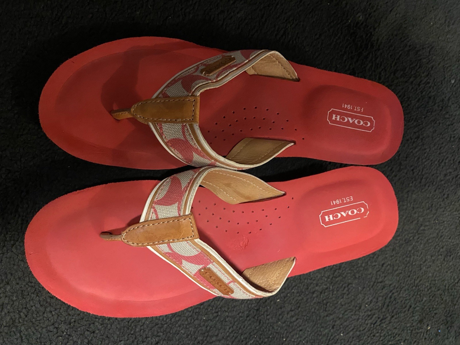 Coach Juliet Sandals Size 9.5
