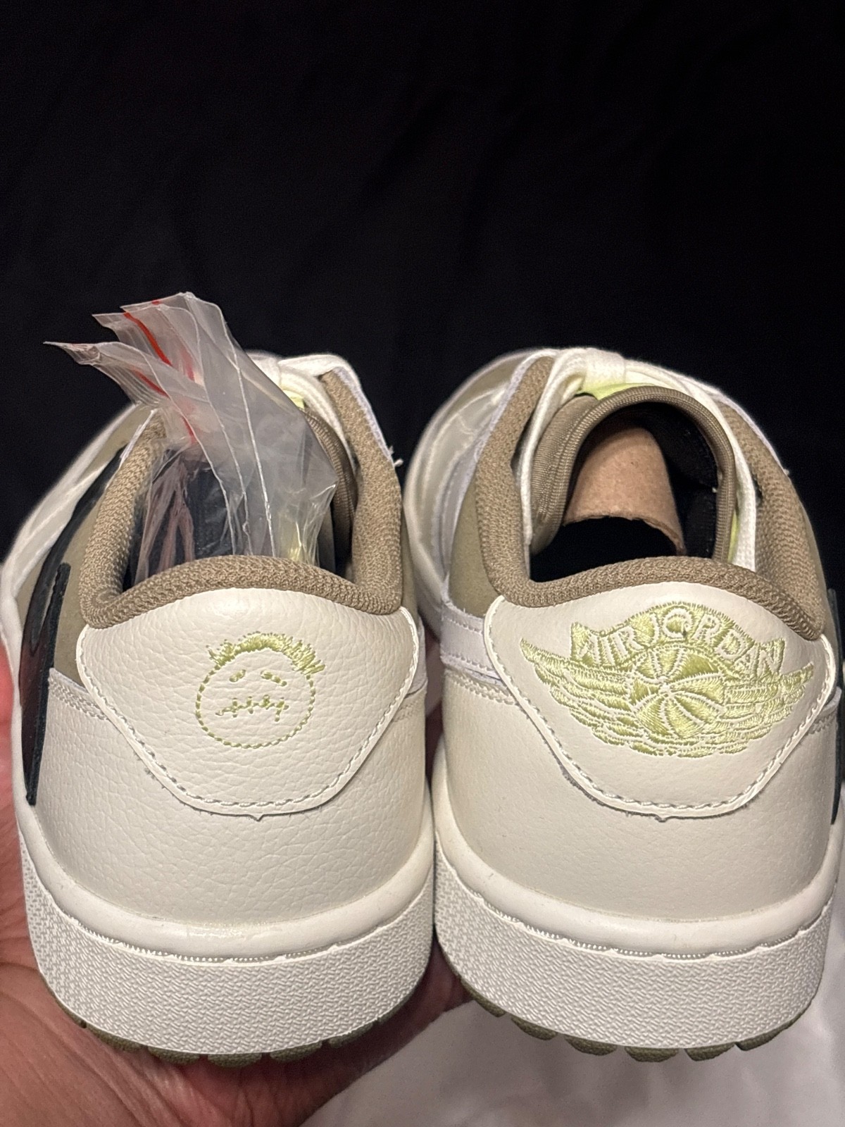 Size 8 – Jordan 1 Low Golf x Travis Scott Neutral Olive
