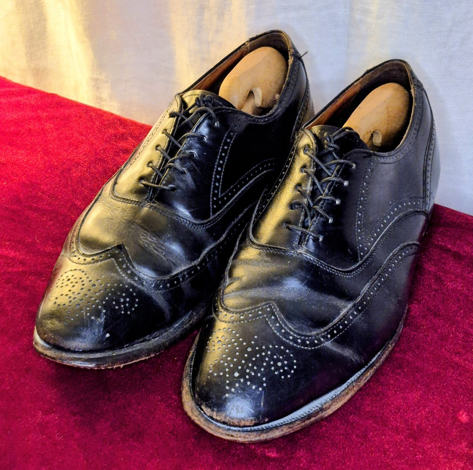 Mens Bostonian Classics Dress Business Professional Shoes Size 10.5, Vintage