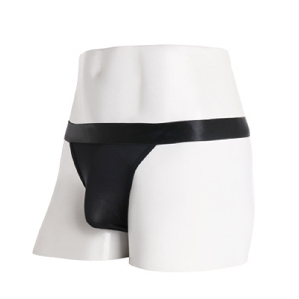 Mens Sexy Thin Briefs Cool Ice Silk Middle Waist Bikini Pouch Panties Brand New
