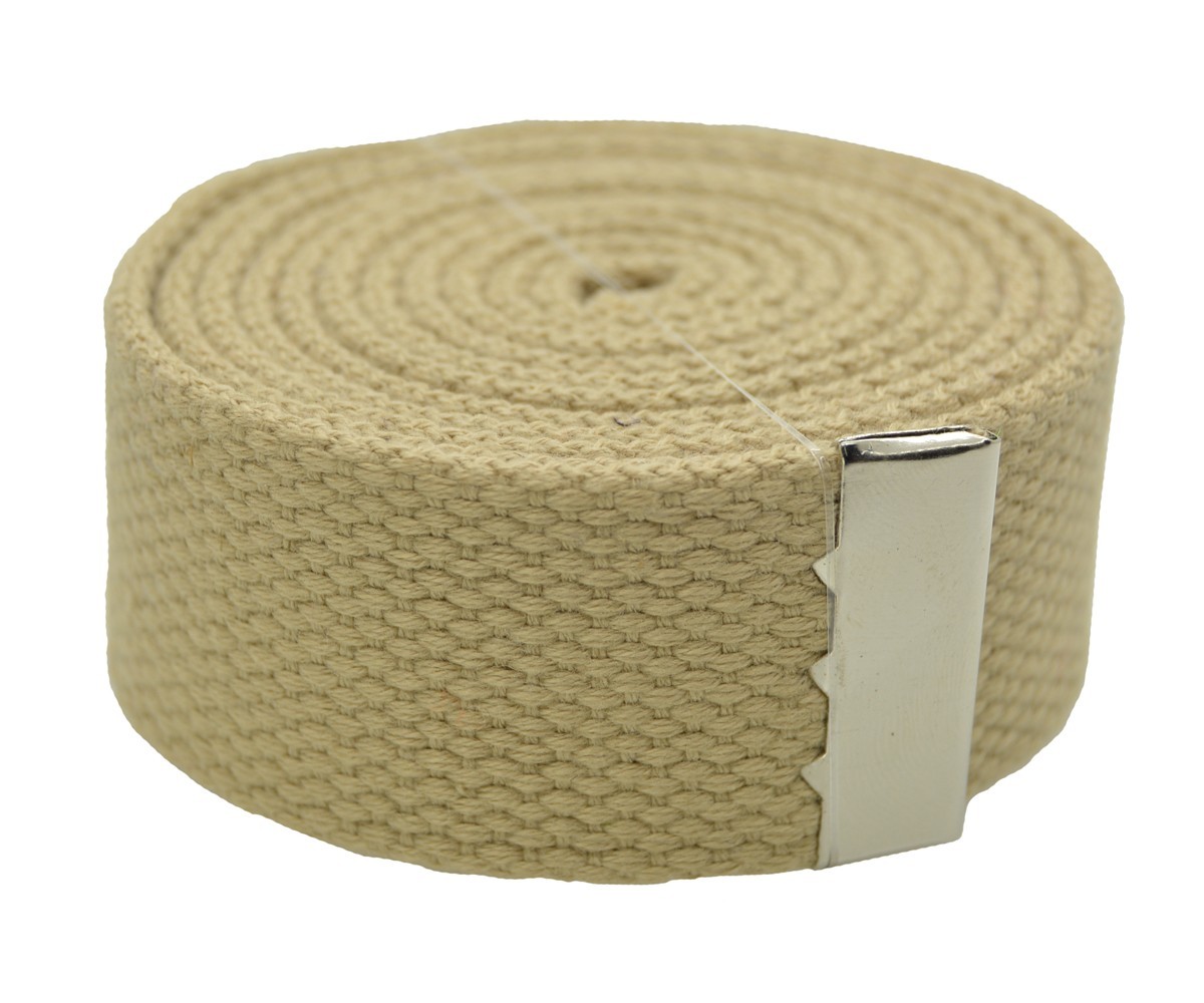 60″ Initial Canvas Web Military Belt & Buckle Black,White,Gray,Beige