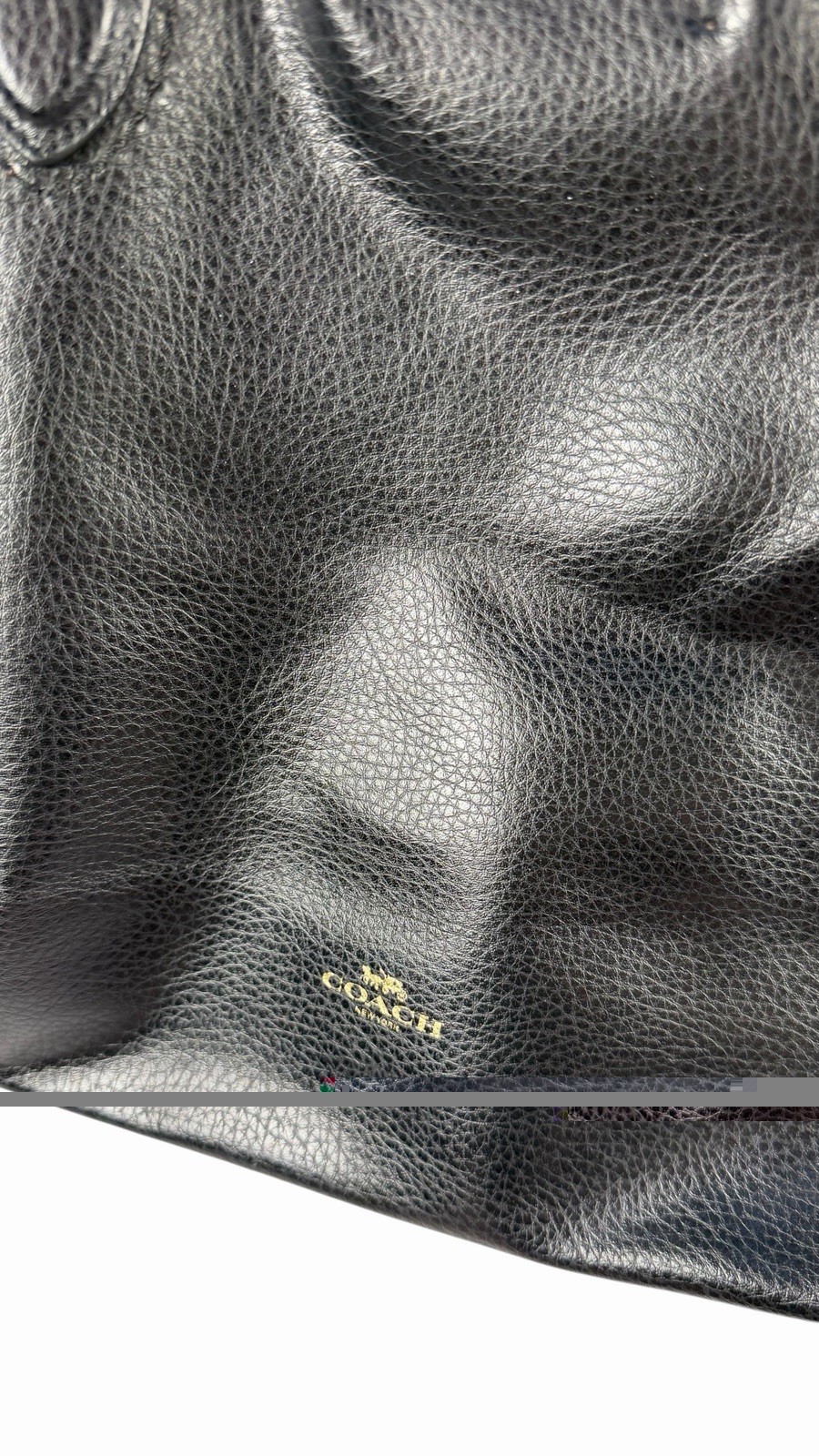 Large Soft Leather Derby Tote by Coach 58660