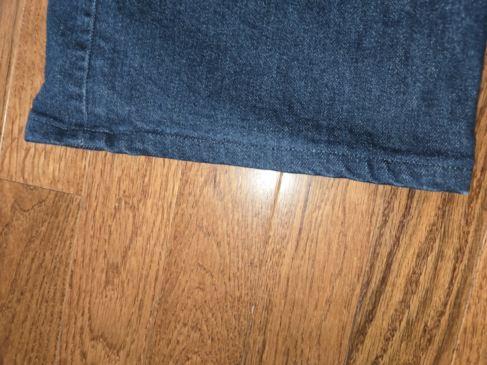 MENS LEVI’S 569 38X30 (FIT 38X28) LOOSE STRAIGHT FIT DARK BLUE JEANS A+ HEM JOB