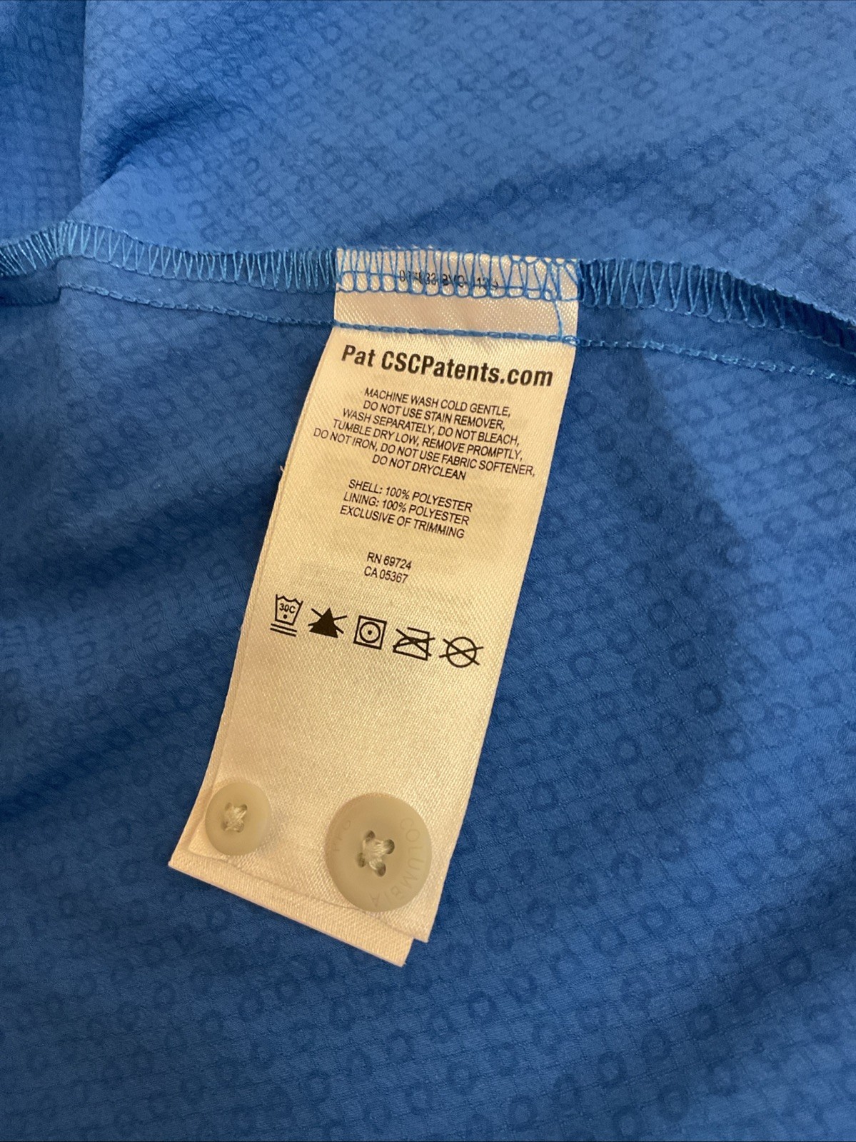 Columbia PFG Omni Freeze Zero Men’s Long Sleeve XL Button Up Zippered Pockets