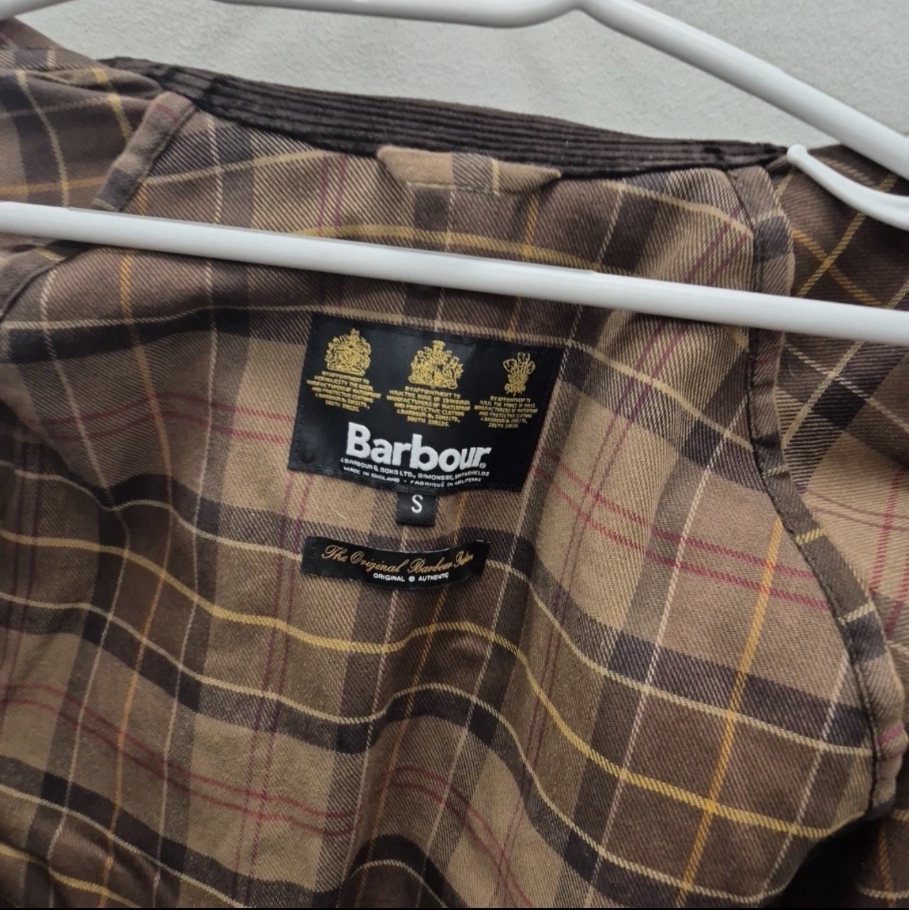 Barbour Beaufort Men’s Waxed Jacket, Bark Size S