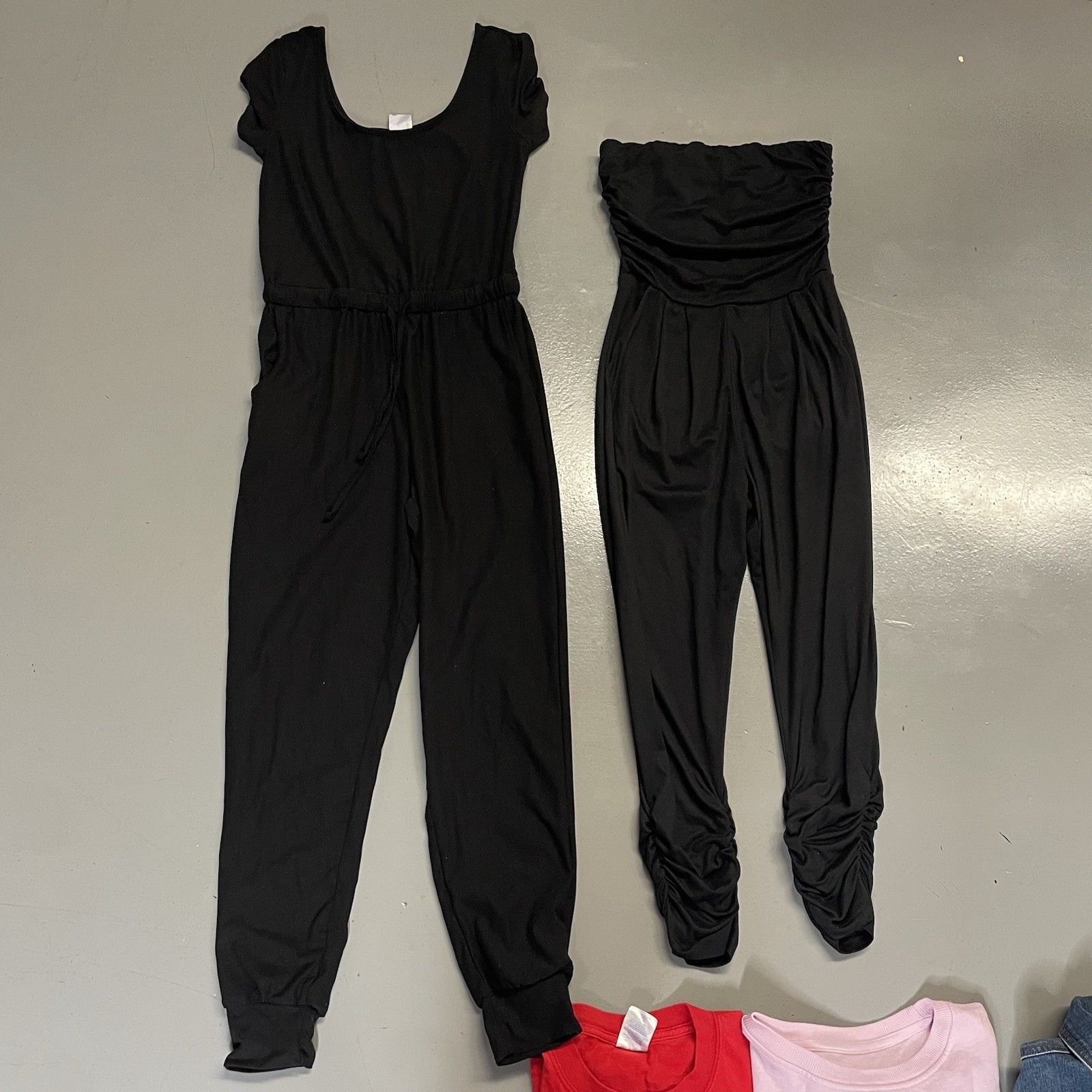 Random Lot Of Women’s Clothing, Small 2 Rompers 3 Shirts, Women’s Mixed Disney