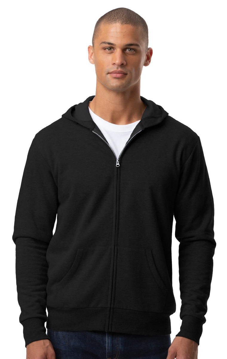 Blue Generation BG9304Z Adult Zip Front Hoodie