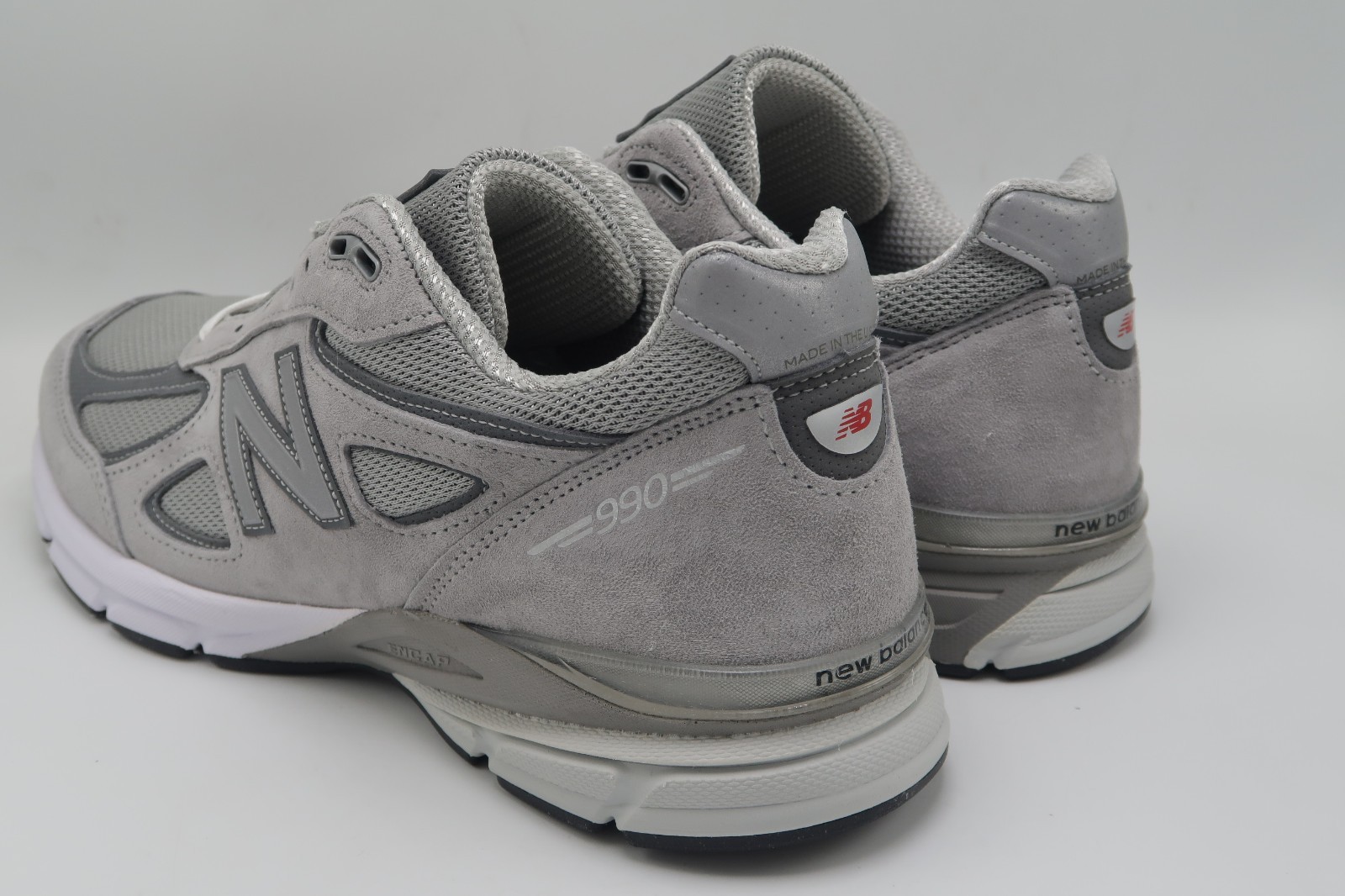 New Balance 990v4 MiUSA Grey Silver U990GR4 size 6.5 new