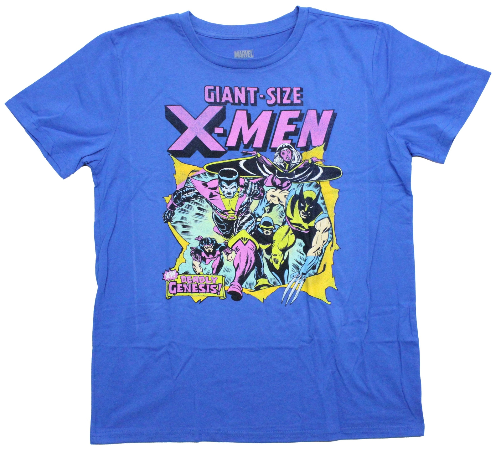 X-Men New Adult T-Shirt – Giant-Sized X-Men Cast Deadly Genesis
