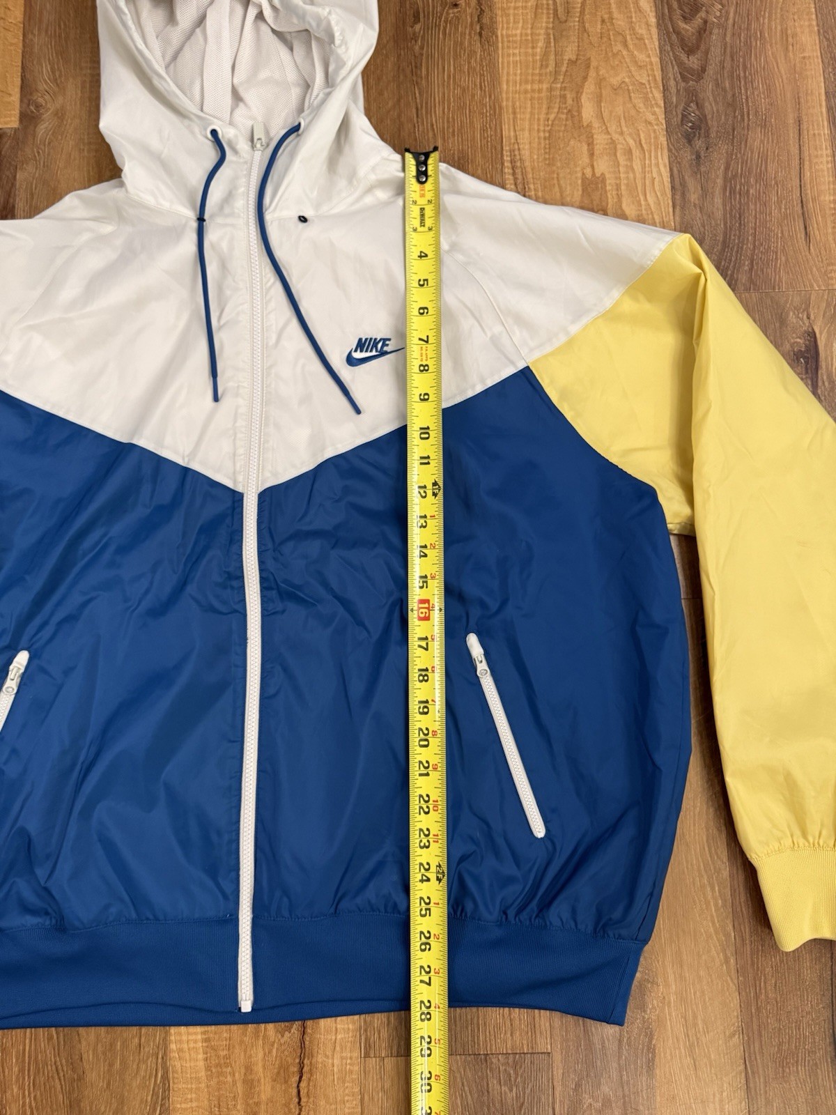 Nike Windrunner Woven Windbreaker Jacket Premier Color Multi Tricolor Hoodie XL