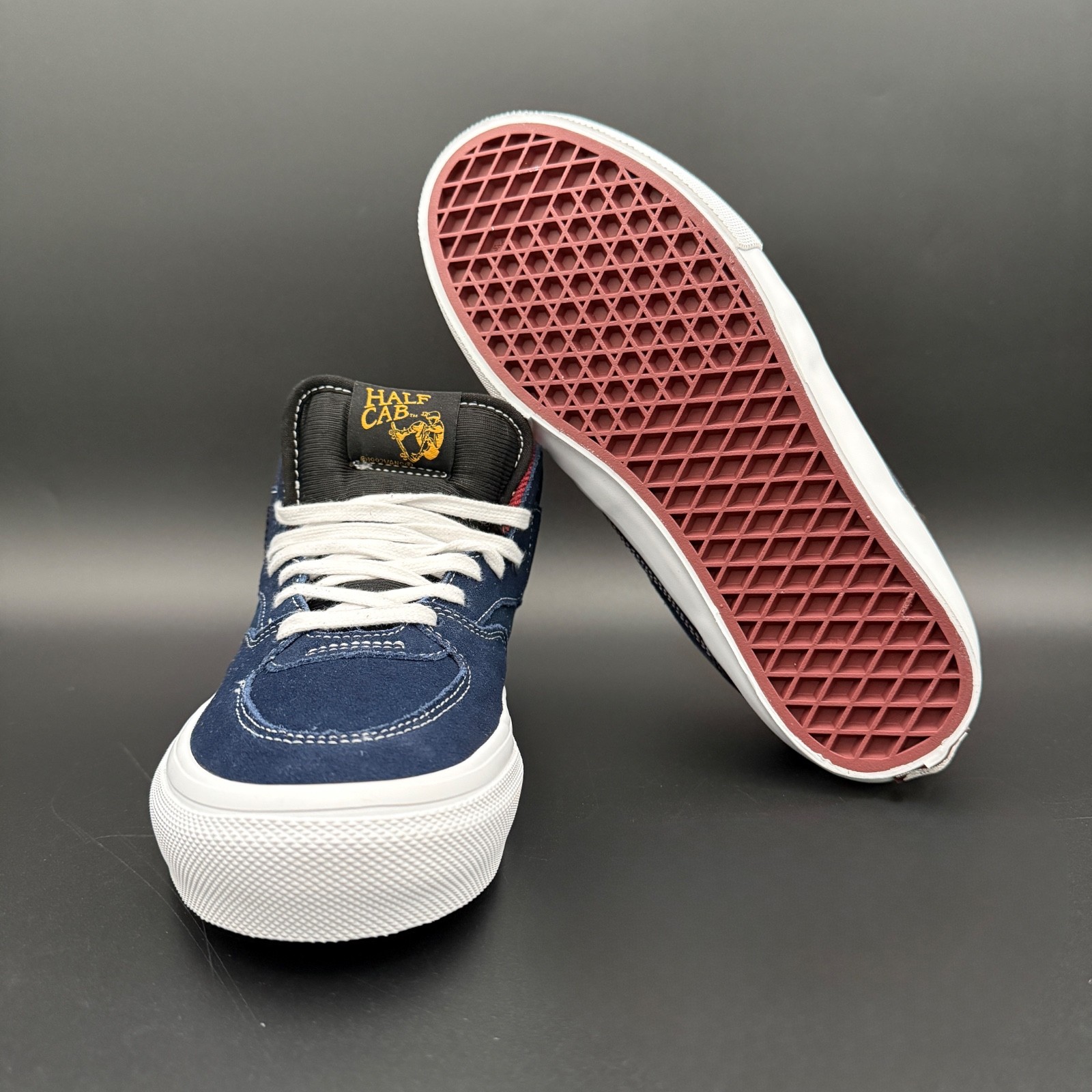 Vans Skate Half Cab Navy/Burgundy – US Size 7.5 Men VN0A2Z34YY3