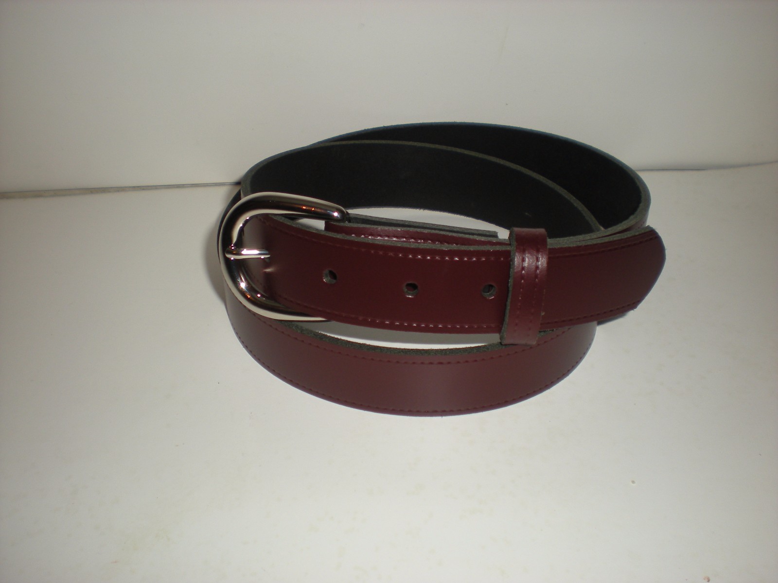 QUALITY LEATHER SUIT OR TROUSER BELTS SMALL TO XXL (30mm) 7 COLOURS AVAILABLE