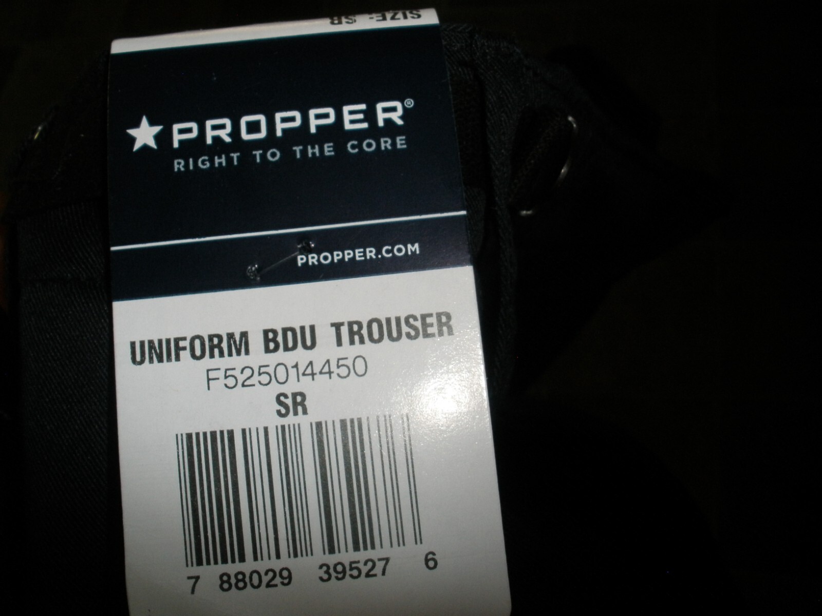 NEW with Tags Propper Uniform BDU Trouser Navy Size SR F5250 (81)