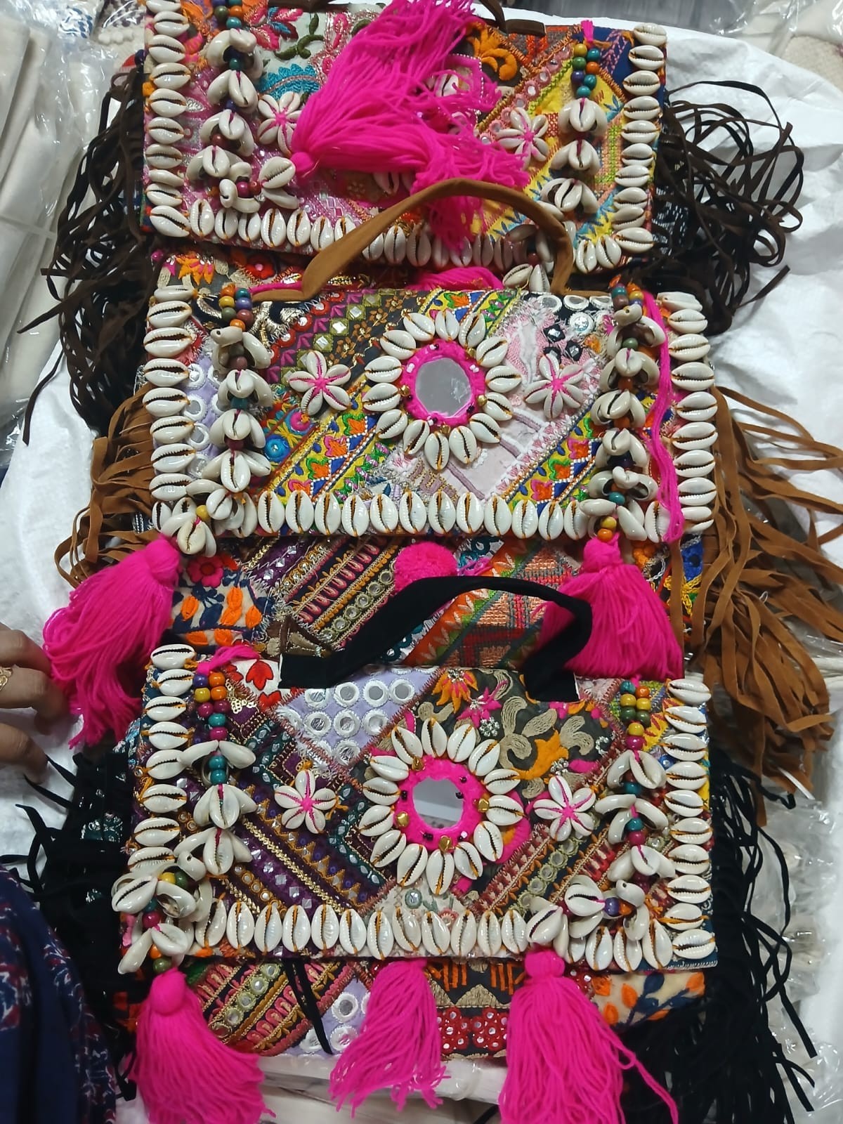 banjara bag Embroidered Boho Women Shoulder Handbag Colorful Wedding purse gift