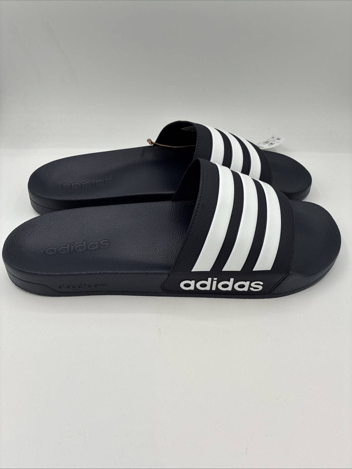 Adidas Adilette Shower Slide Legend Ink/Cloud White GZ5920 Size Men 14 Women 15