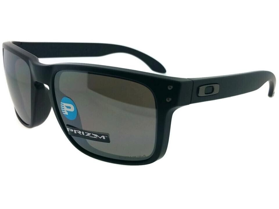 Oakley Holbrook POLARIZED Sunglasses OO9102-D655 Matte Black W/ PRIZM Black Lens