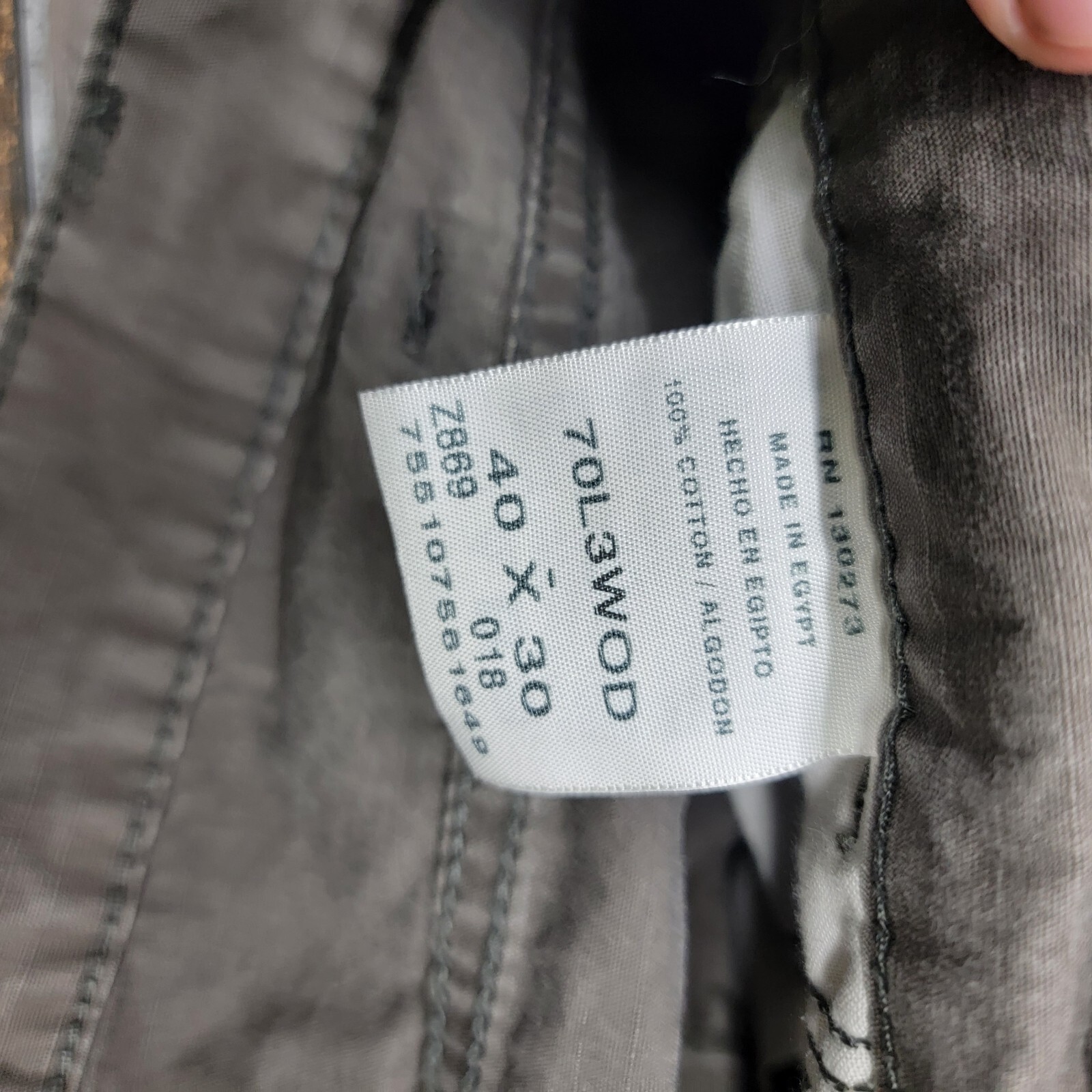Wrangler pants mens 40×30 work pants 70L3WOD CARGO