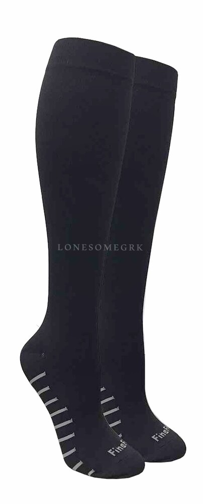 Mens Fine Fit Graduated Mild COMPRESSION 8-15 mmHg Over The Calf / Knee Socks