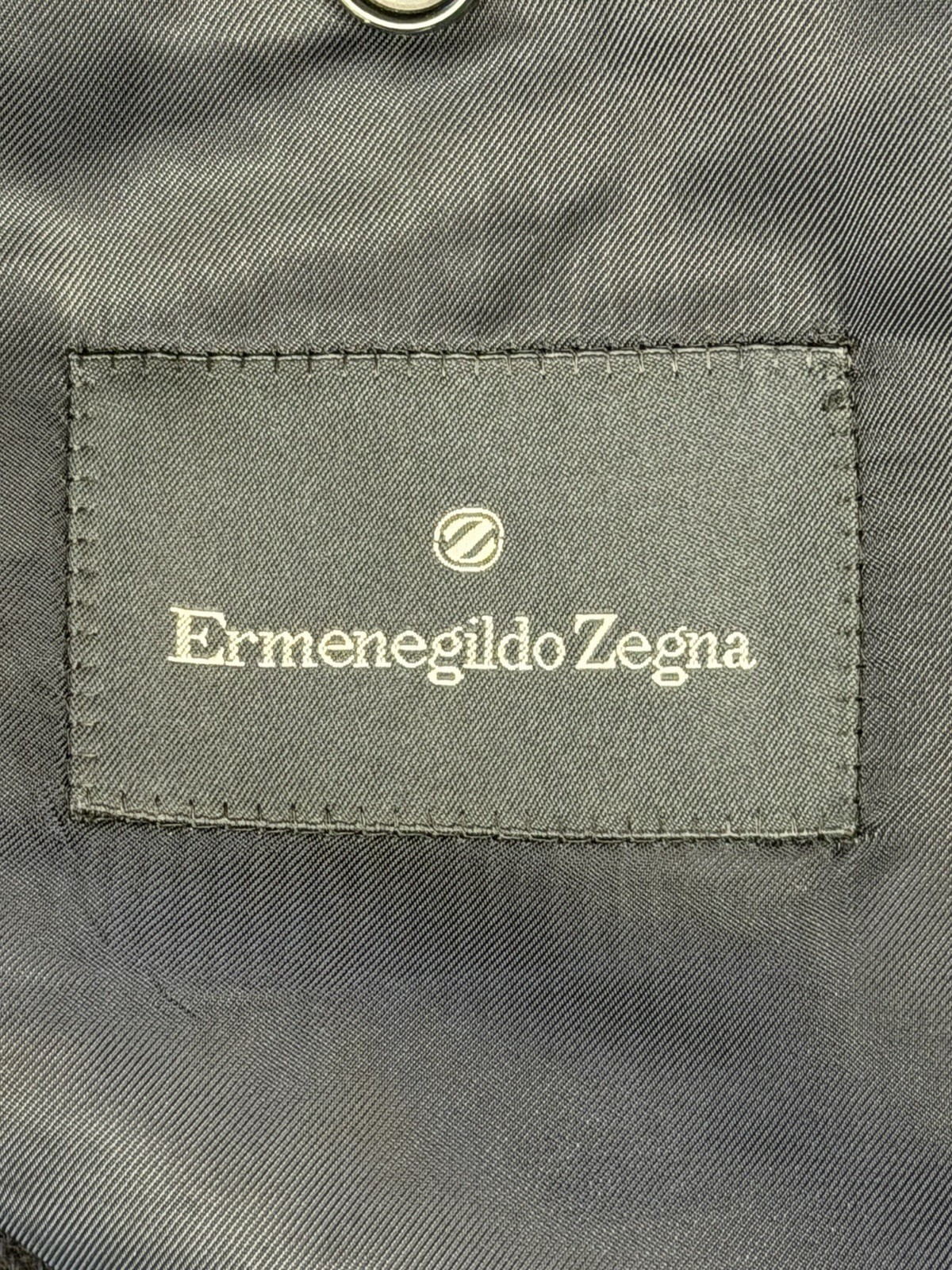 Ermenegildo Zegna Italy Men’s Navy Blue Plaid 100% Camel Hair Blazer 42R $5,395