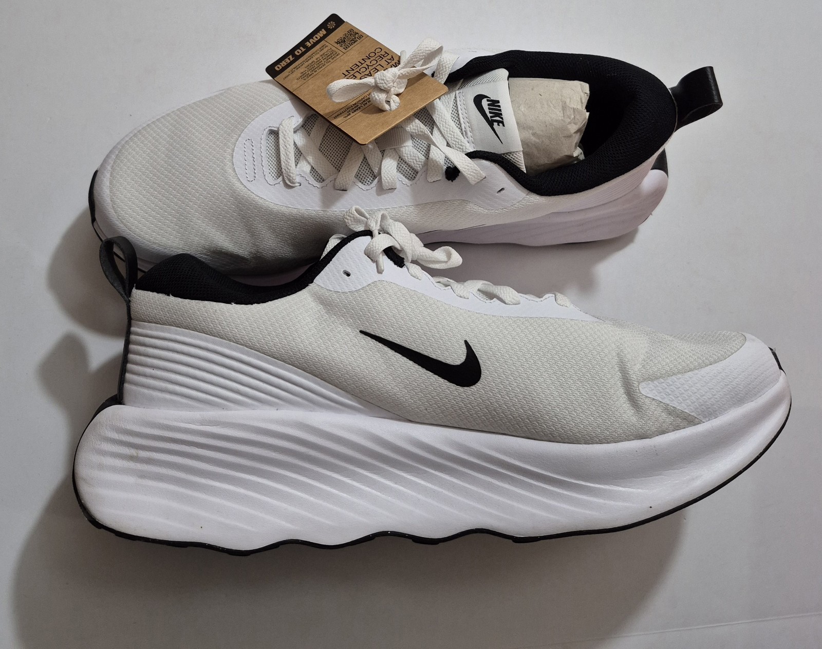 NEW Men’s Size 12.5 Nike Promina Pumice White Black Running Gym Shoes FV5285 101