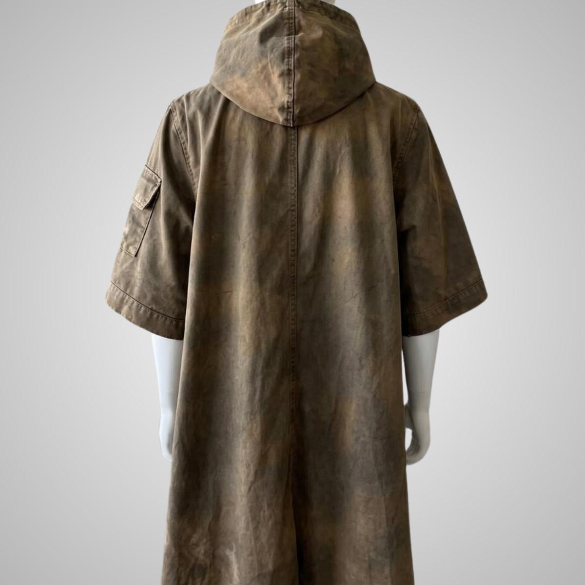 Men’s Vintage Style Coat | Movie Style Brown Denim Coat