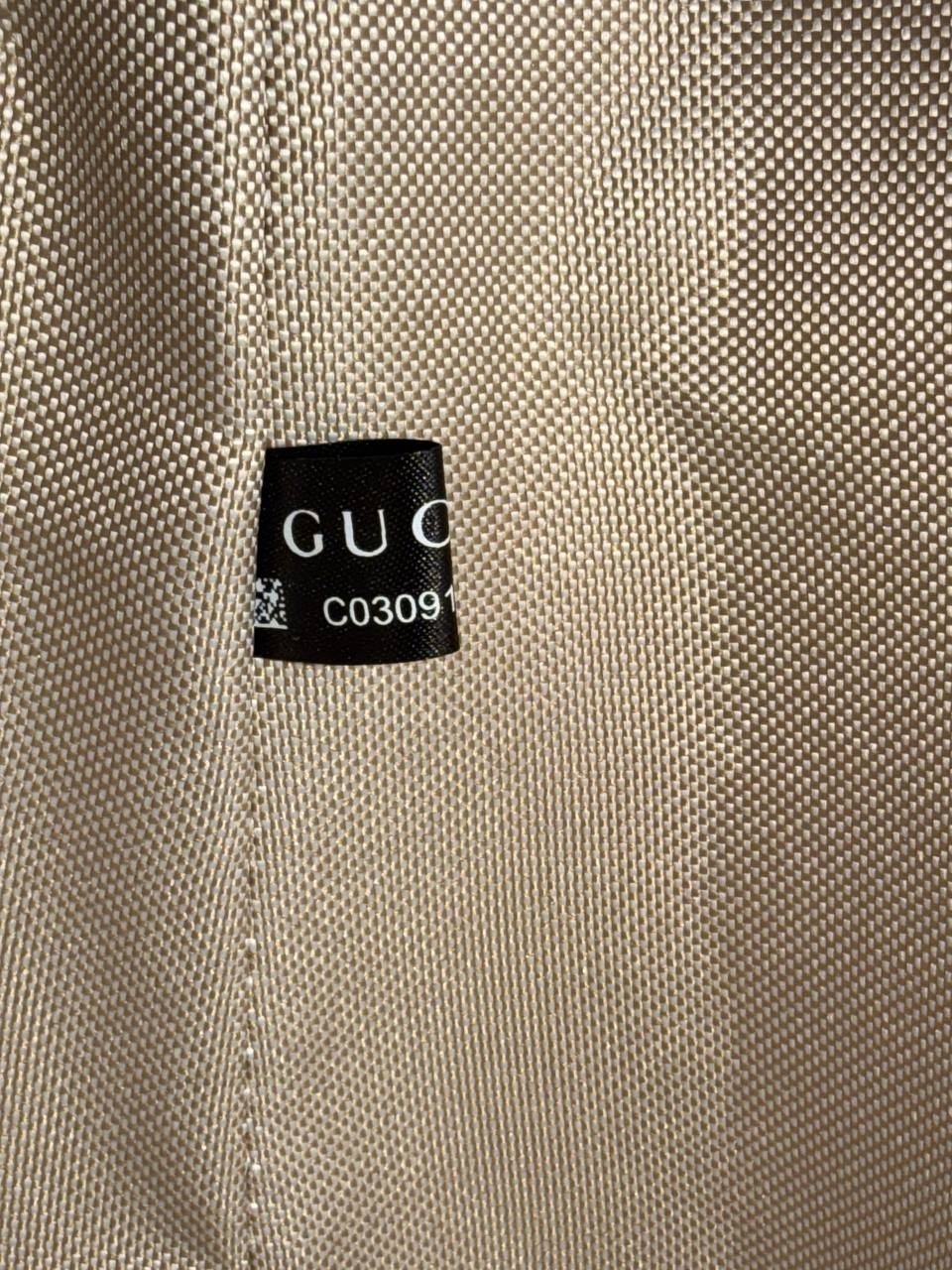 GUCCI Ophidia Large Beige/Ebony GG Shoulder Bag