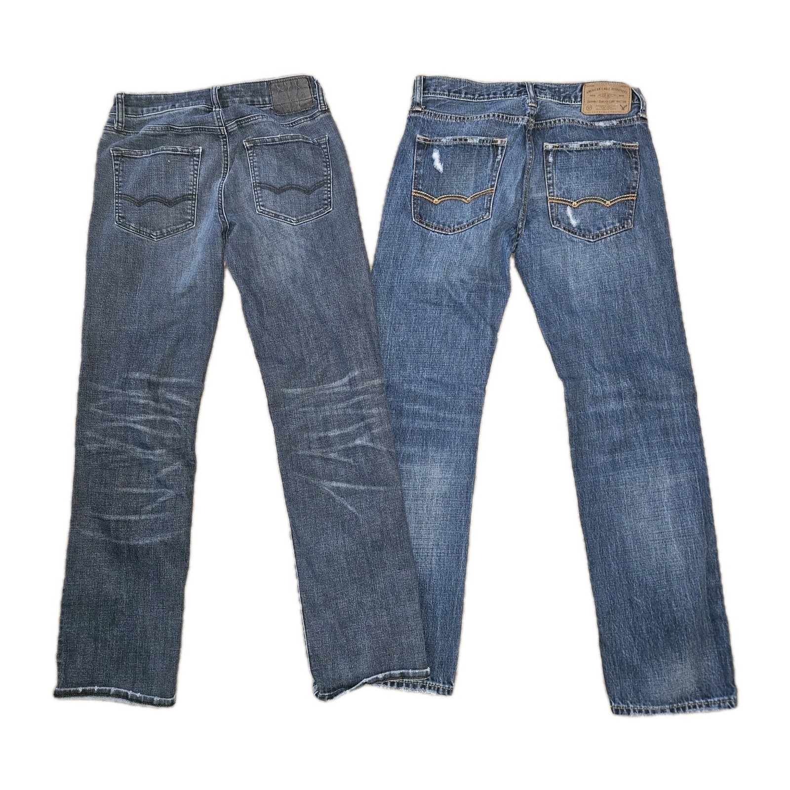 2 American Eagle 29×32 mens jeans Original Straight