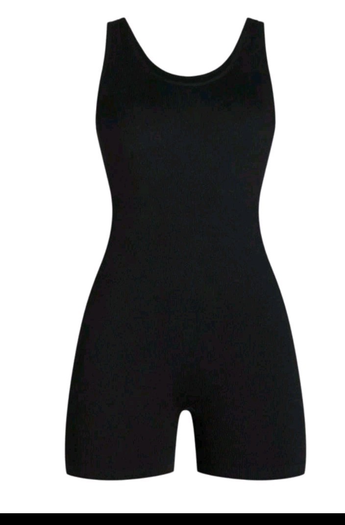 Warner’s Shapewear Bodysuit Tummy Control Seamless Smoothing Romper Black 2X/3X