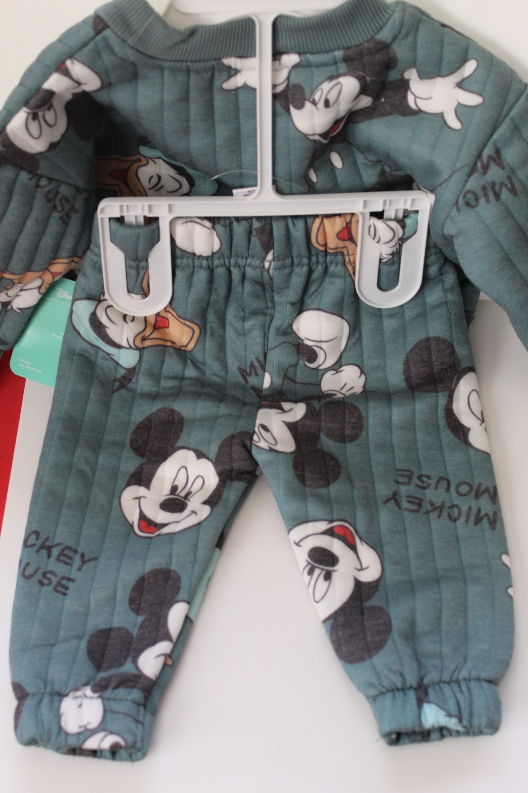 DISNEY BABY 0-3 MONTHS MICKEY MOUSE OUTFIT NEW WITH TAGS