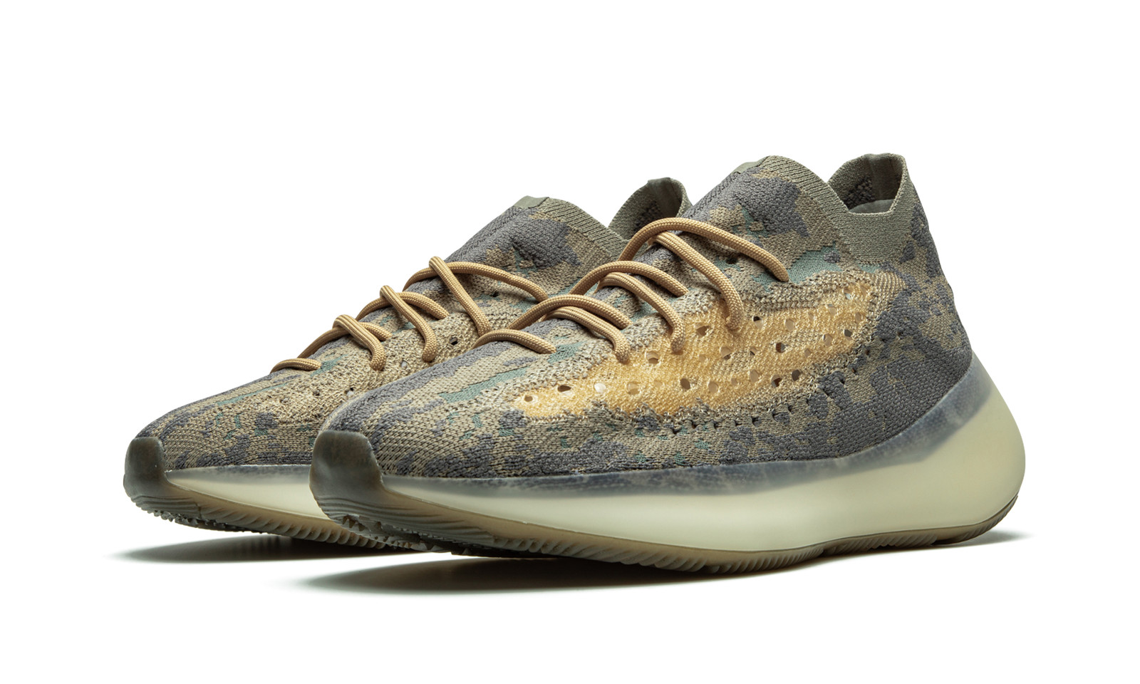 Adidas Yeezy Boost 380 Mist Grey Tan FX9764 Fashion Shoes