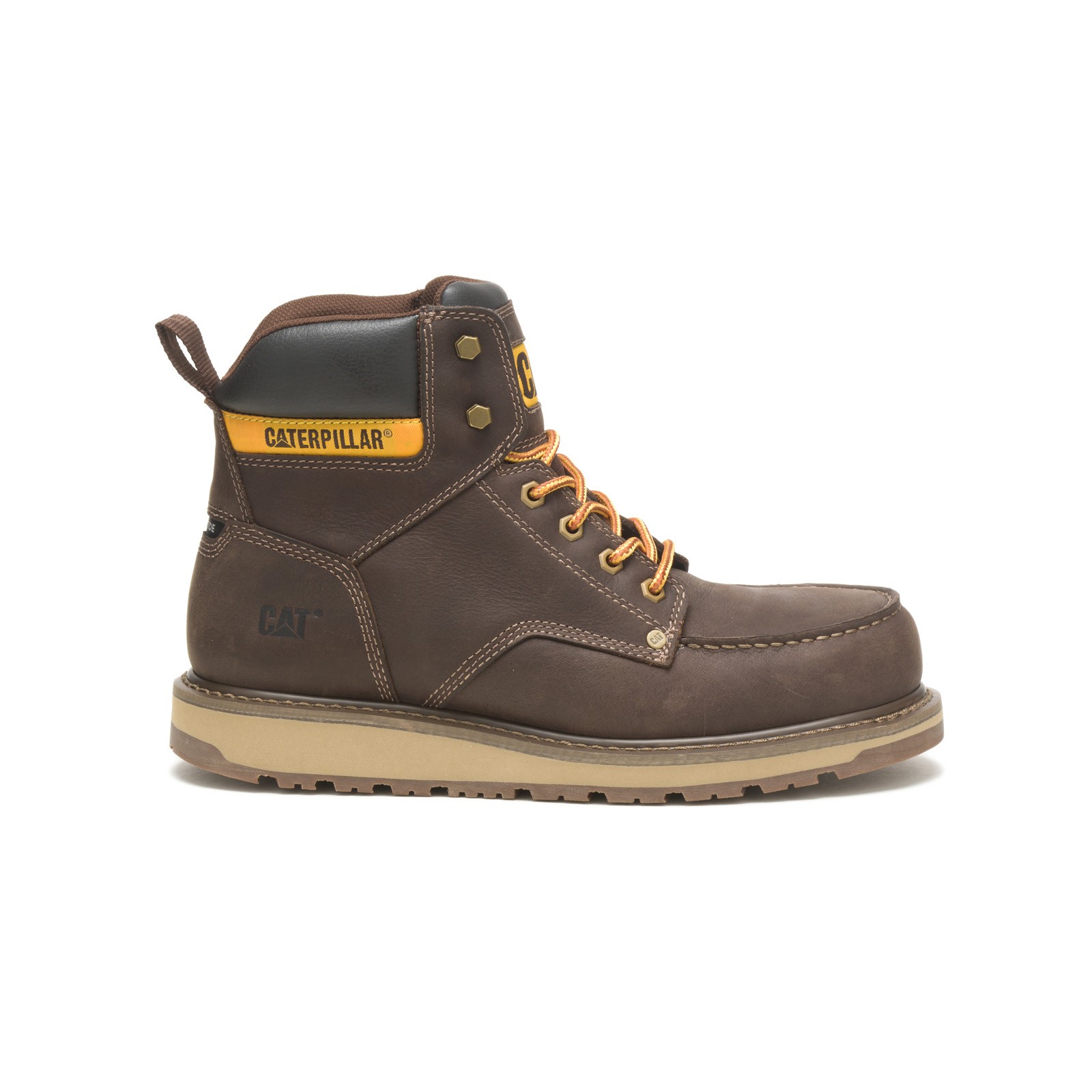 Caterpillar Calibrate Steel Toe P91418 Mens Brown Work & Safety Boots