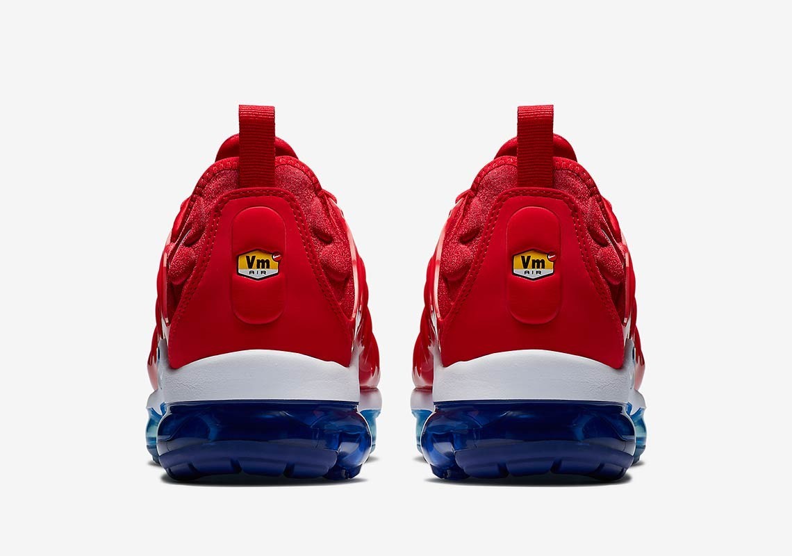 Nike Air VaporMax Plus Tn Red Blue Men’s shoes Free Shipping