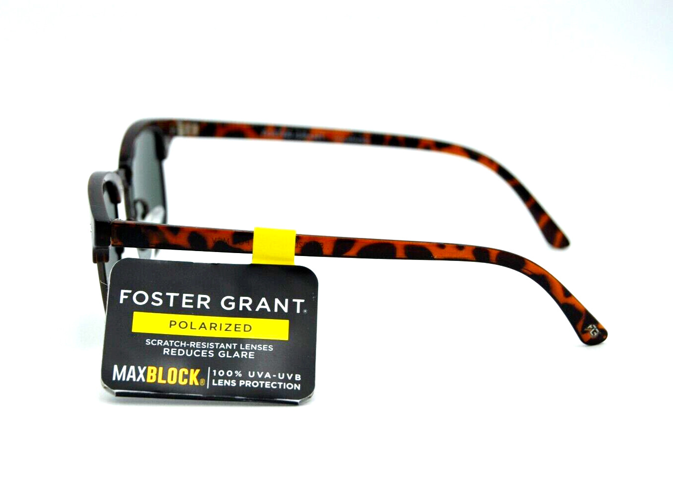 Foster Grant MaxBlock POLARIZED Sunglasses WARREN POL 100% UV Protection