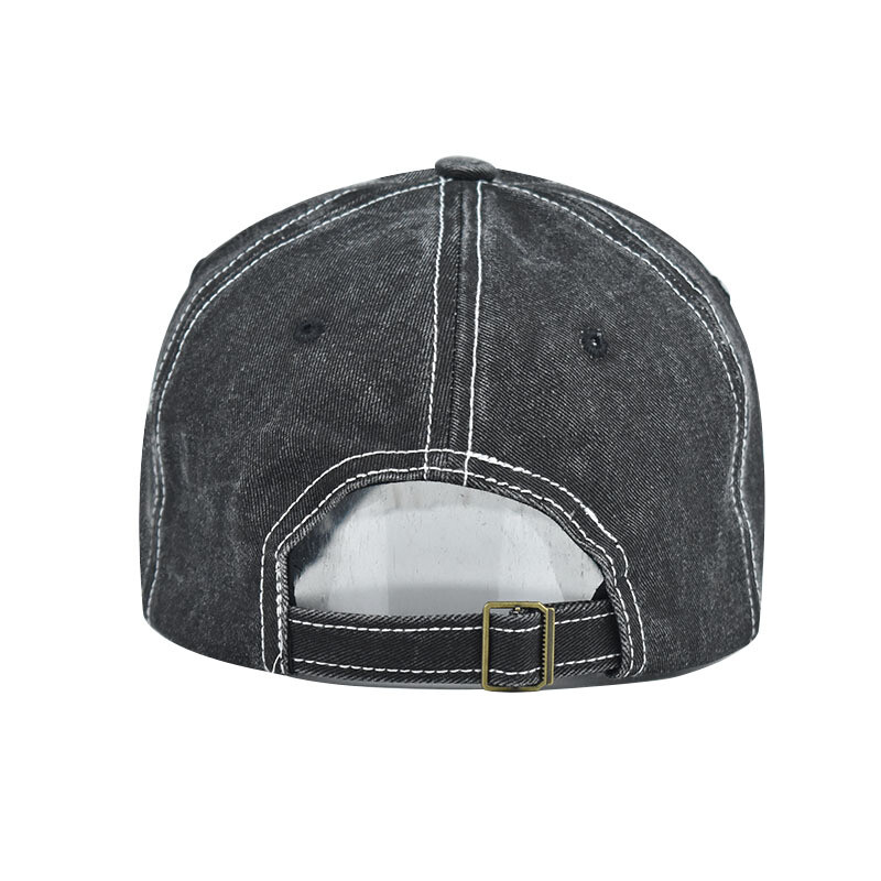 Men Dyed Washed Retro Cotton Hat New Plain Polo Style Baseball Ball Cap Women