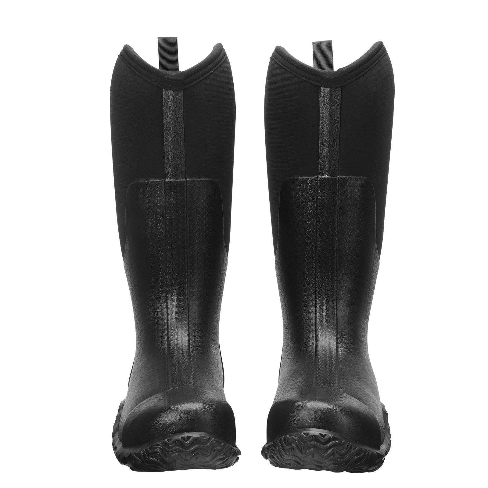 Waterproof Steel-Toe Rubber Boots, Cold-Weather Rated, All-Terrain Tread