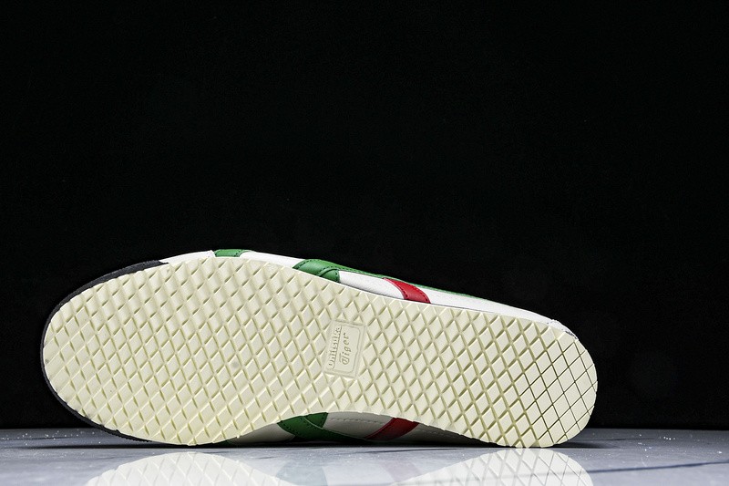 Onits*ka Tiger Mexico 66 SD Birch Green Red Yellow 1183A872-100 Unisex Size 4-11